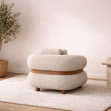 Monza berjer şık ve konforlu ahşap detaylı tasarım