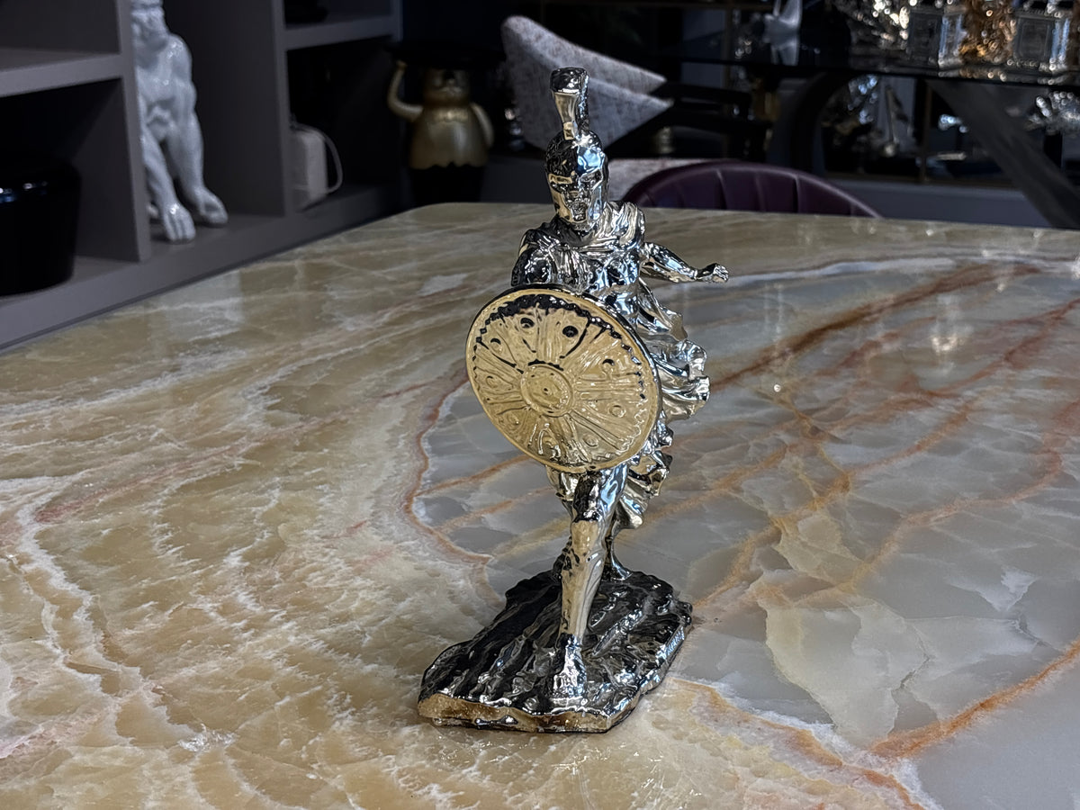 Savaşçı Achilles Gold Dekoratif Obje