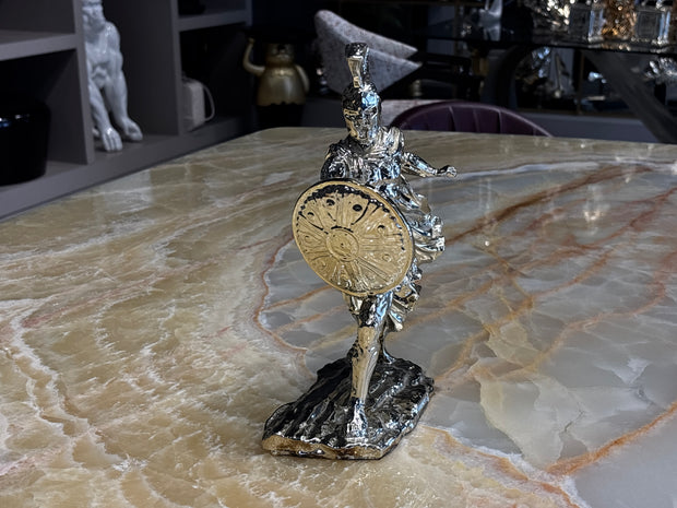 Savaşçı Achilles Gold Dekoratif Obje