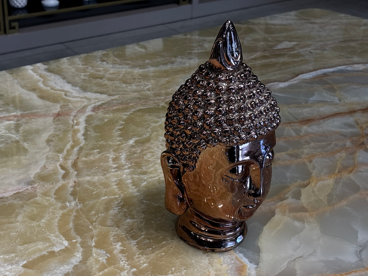 Buddha Bakır Dekoratif Obje