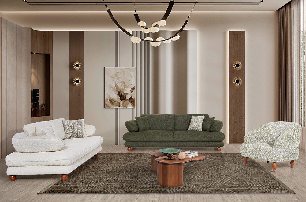 Alya Bazalı Koltuk Takımı