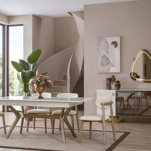 Asel aytaşı modern yemek odası takımı Homevse