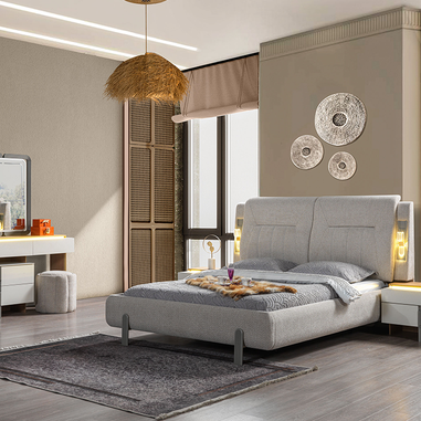 Modern şifonyerli Aspendos yatak odası takımı modeli
