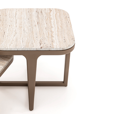 Bigadiç kare form orta sehpa Homevse