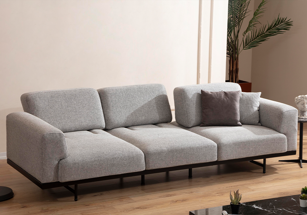 Günlük kullanım için konforlu ve sade tasarımlı modern koltuk takımı Bongo 1815 modeli