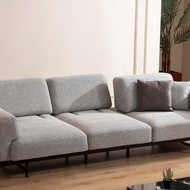 Günlük kullanım için konforlu ve sade tasarımlı modern koltuk takımı Bongo 1815 modeli