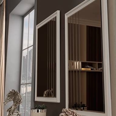 Aynalı konsollu premium yemek odası takımı Cemre Yemek Odası