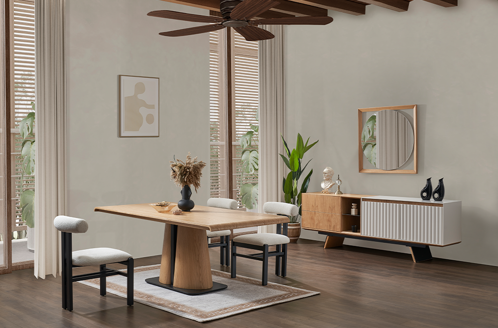 City Beyaz Yemek Odası