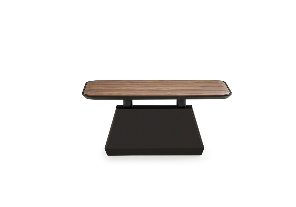 Didim üçlü koyu ceviz orta sehpa modern salon dekorasyonu Homevse