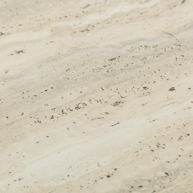 Karesi orta sehpa traverten desen üst yüzey Homevse