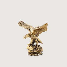 Kartal gold büst dekoratif obje