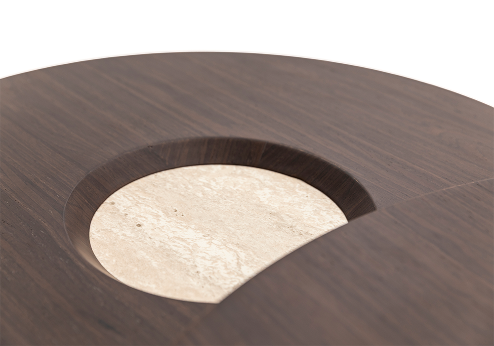 Kayalı ikili orta sehpa modern salon dekorasyonu Homevse