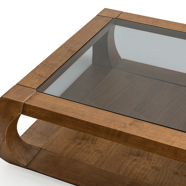 Keles dışbudak orta sehpa cam üst yüzey detaylı Homevse