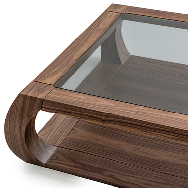 Keles orta sehpa cam üst yüzey detaylı Homevse