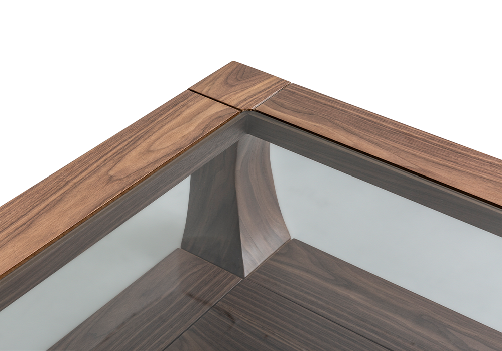 Keles kare form orta sehpa ahşap tasarım Homevse