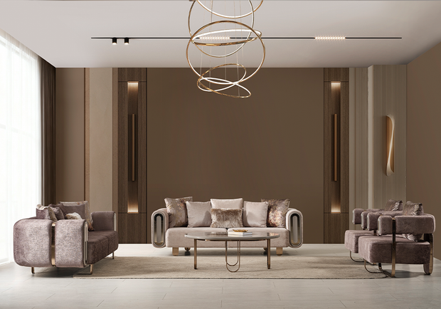 Liora koltuk takımı modern salon dekorasyonu