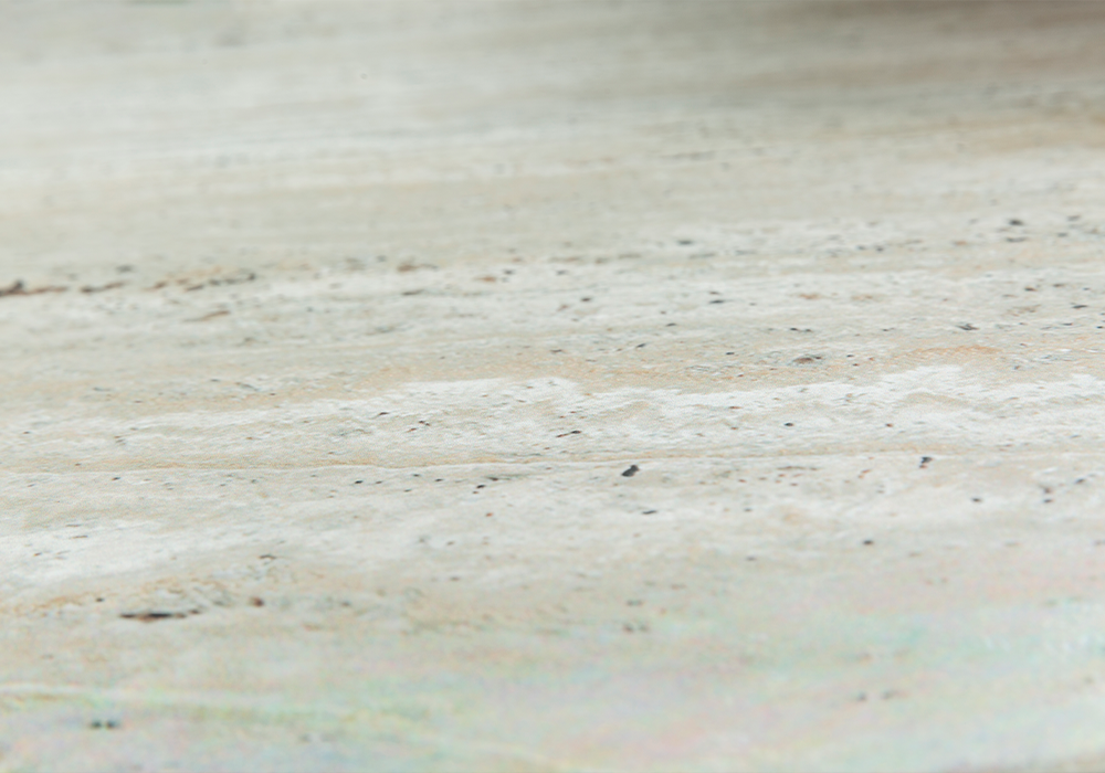 Serik orta sehpa traverten kaplama üst yüzey Homevse