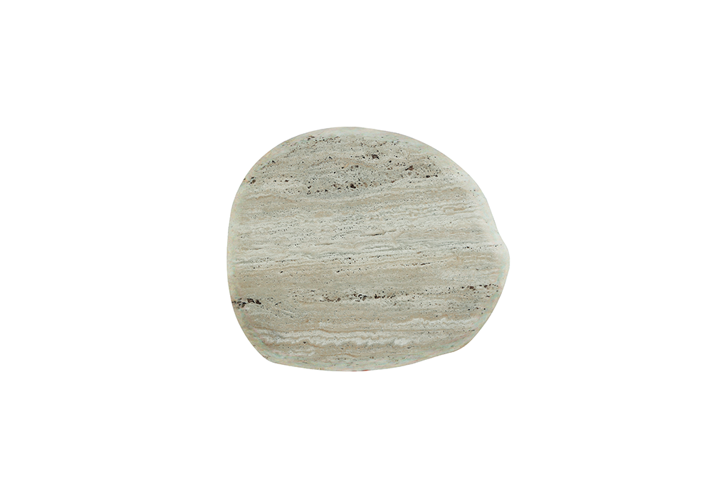 Serik orta sehpa traverten üst yüzey Homevse