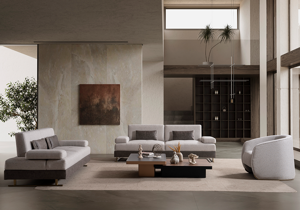 Sonia koltuk takımı modern salon dekorasyonu