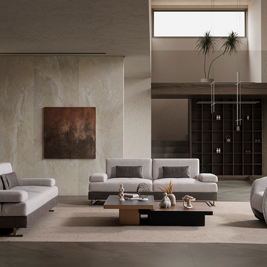 Sonia koltuk takımı modern salon dekorasyonu