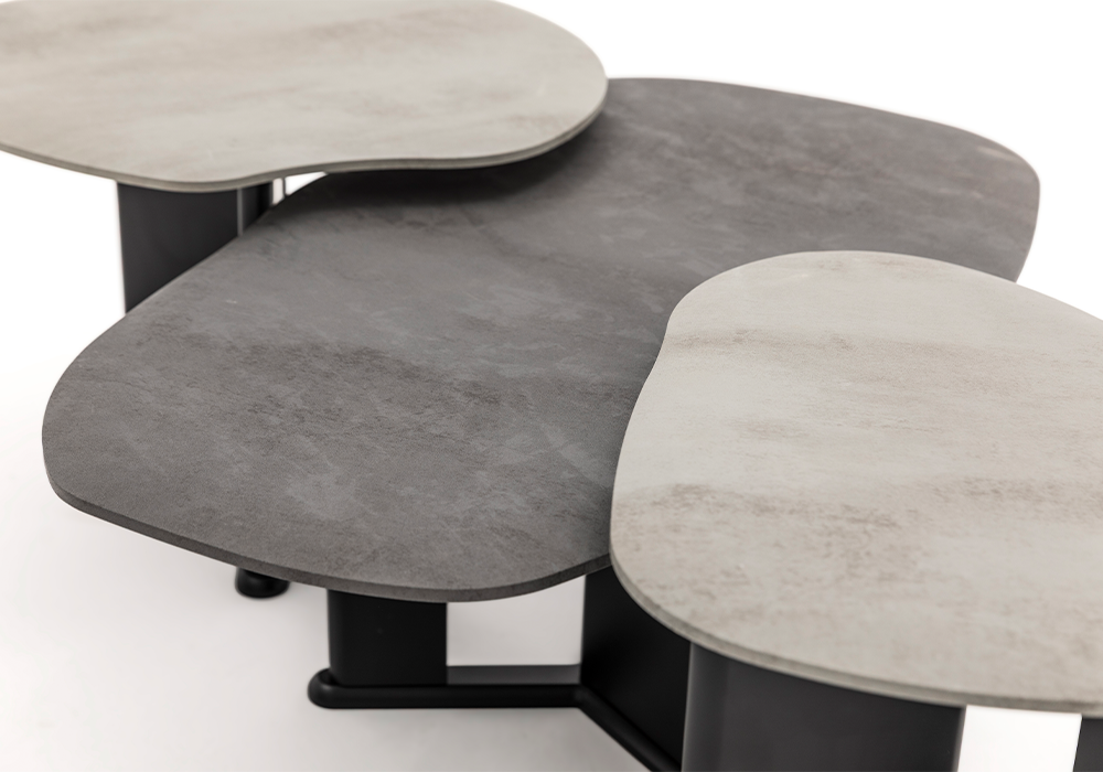 Tarsus orta sehpa seramik desen üst yüzey detaylı Homevse