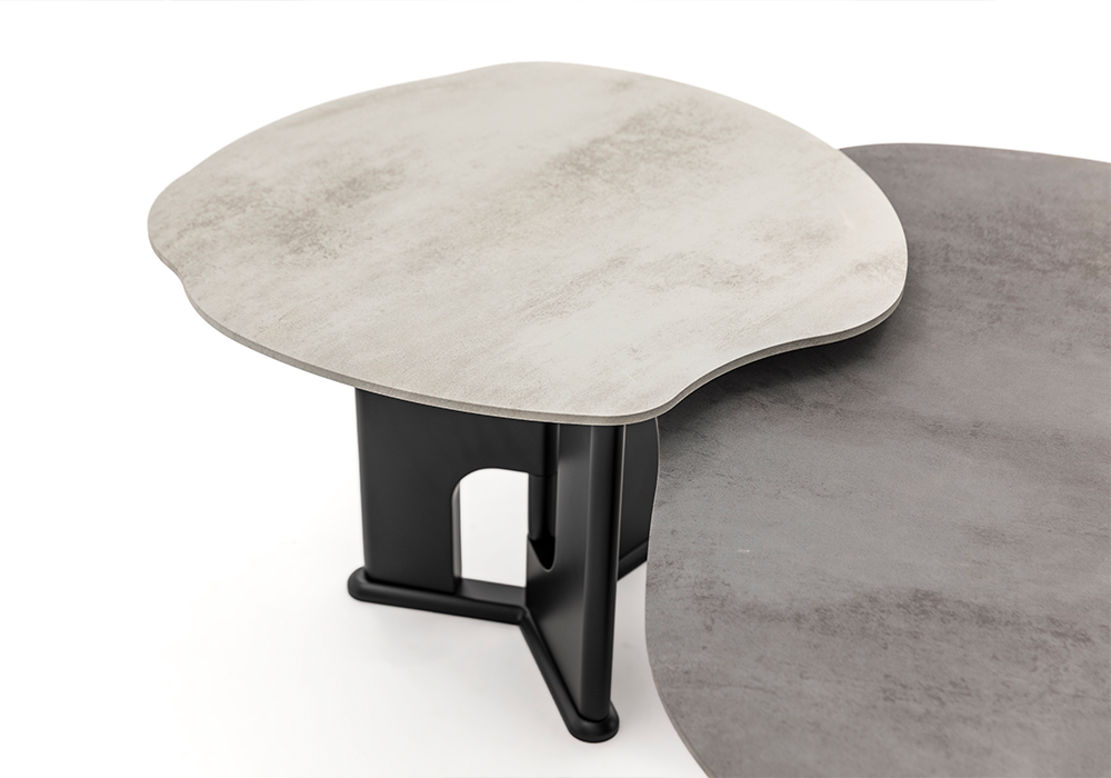 Tarsus orta sehpa siyah ayak detaylı Homevse