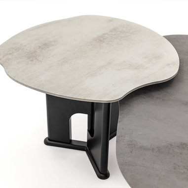 Tarsus orta sehpa siyah ayak detaylı Homevse