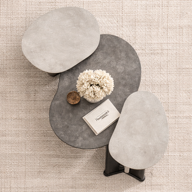 Tarsus orta sehpa seramik desen üst yüzey detaylı Homevse