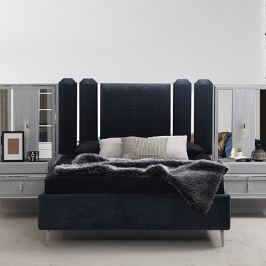 Velar Yatak Odası Gri