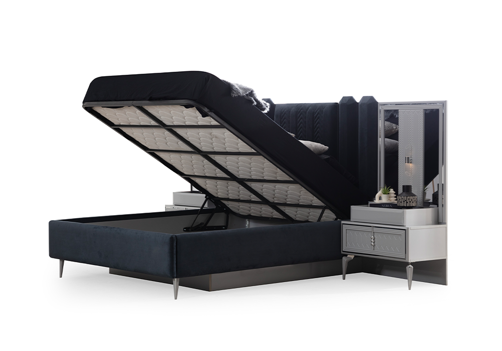 Velar Yatak Odası Gri