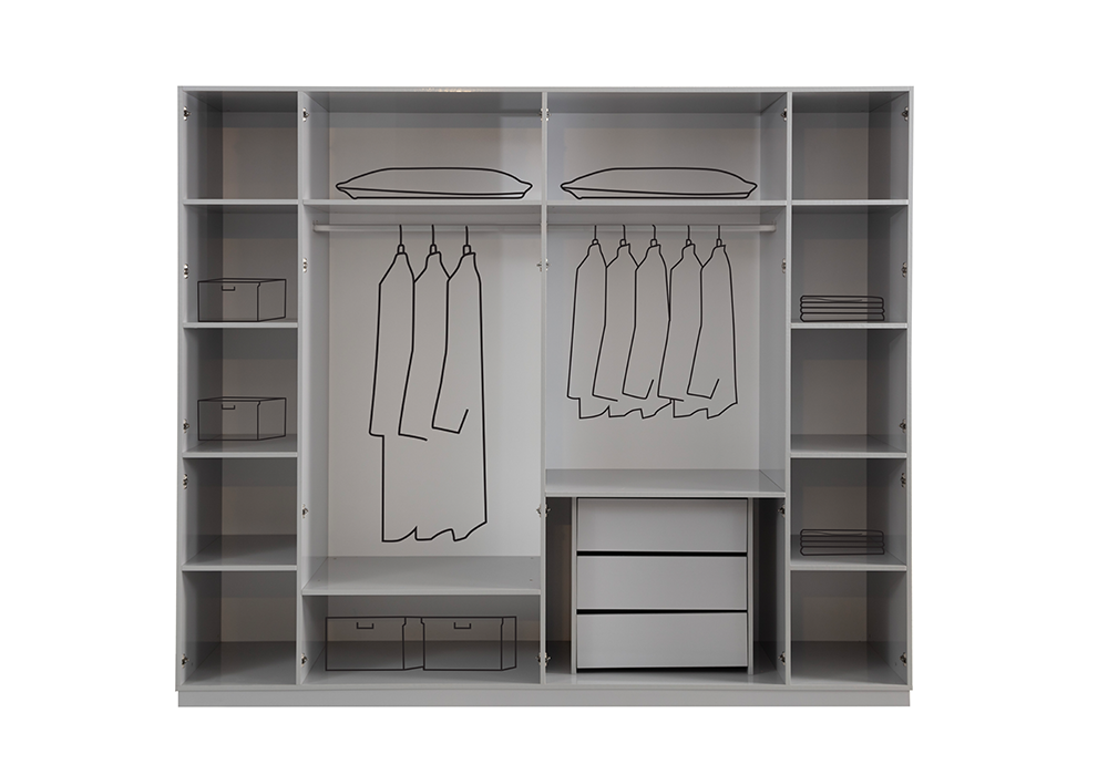 Velar Yatak Odası Gri