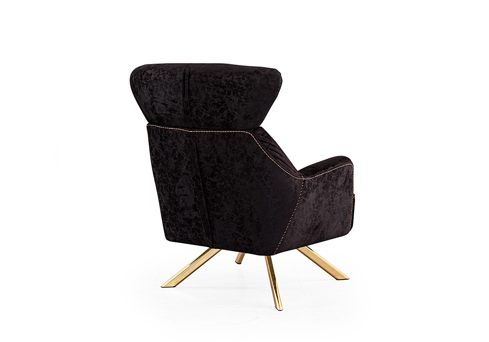 Velar koltuk takımı gold detaylı modern salon tasarımı