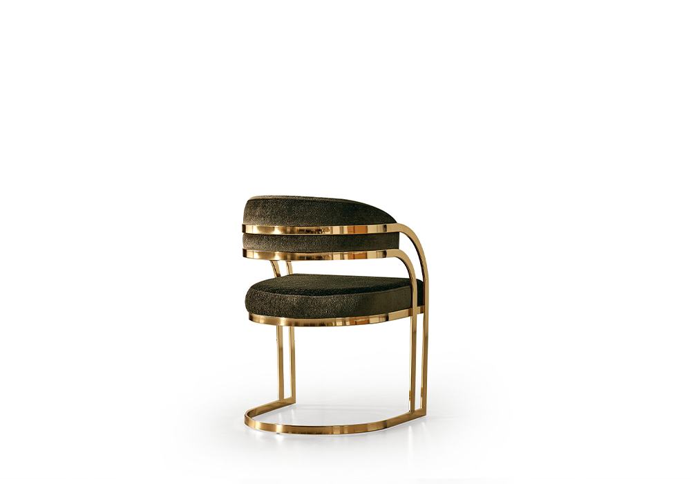 Modern yemek odası takımı gold metal ayaklı sandalye