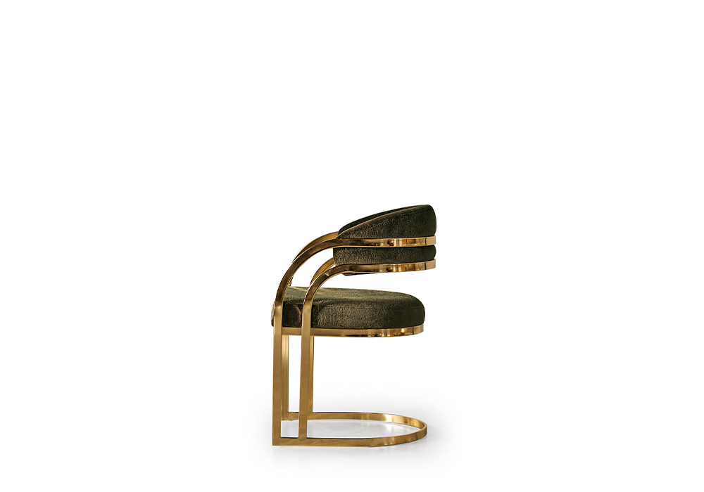 Modern yemek odası takımı gold metal ayaklı sandalye